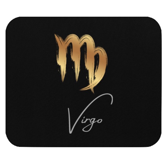 Virgo zodiac sign Mouse Pads