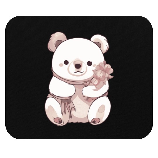 Baby Teddy Bear Mouse Pads