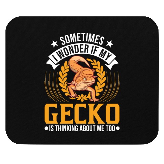 Gecko Gift Leopard Mouse Pads