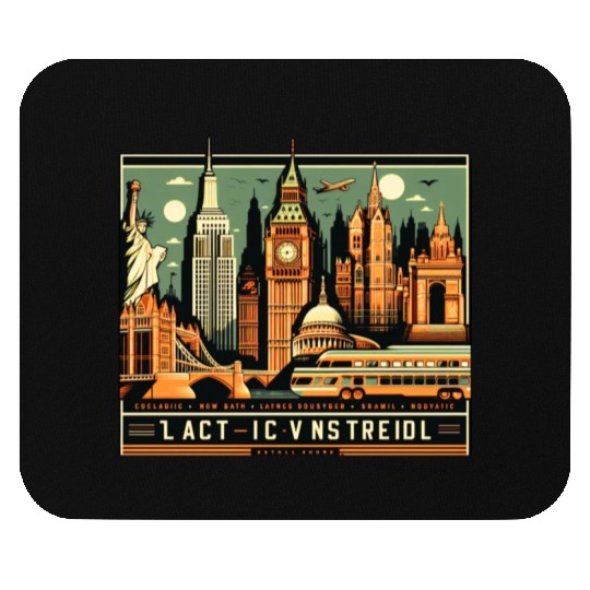 Vintage City. Mouse Pads
