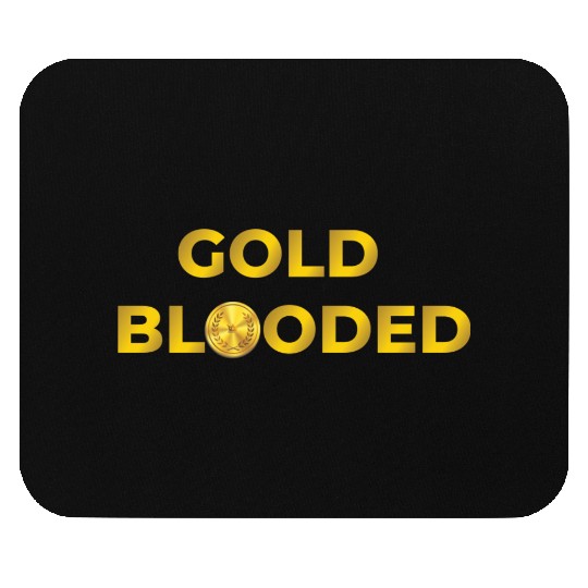 Gold blooded Mouse Pads