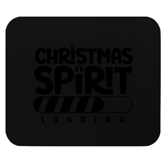 Christmas spirit loading , Funny , Digital Art Mouse Pads