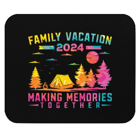 Summer Family Vacation Making Memories Mouse Pads