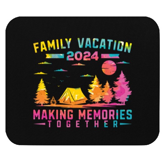 Summer Family Vacation Making Memories Mouse Pads