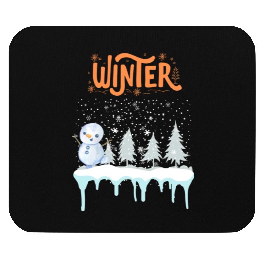 Winter Season Mouse Pads