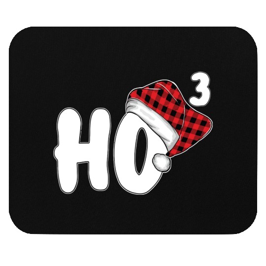 Ho Ho Ho Cheer Mouse Pads: Spread Joy with Santa's Style