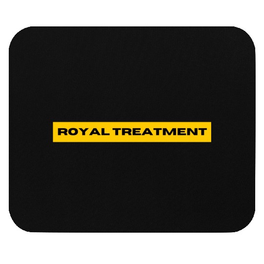 Royale Treatment Yellow Mouse Pads