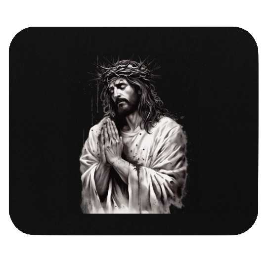 Jesus Is King Mouse Pads