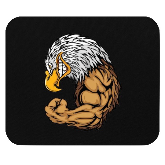 Strong eagle Mouse Pads