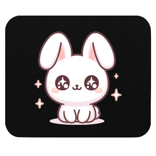 Rabbit Bubble Tea Kawaii Mouse Pads