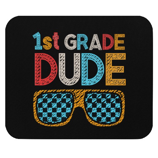 Kindergarten Teacher Funny Student 1st Graduation Mouse Pads