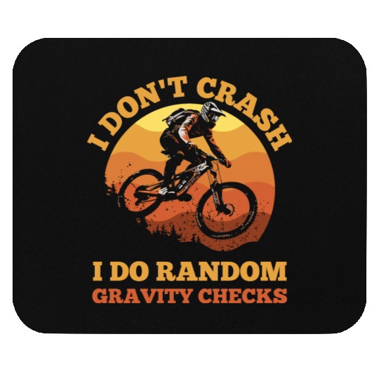 Daredevil Cyclist Mouse Pads