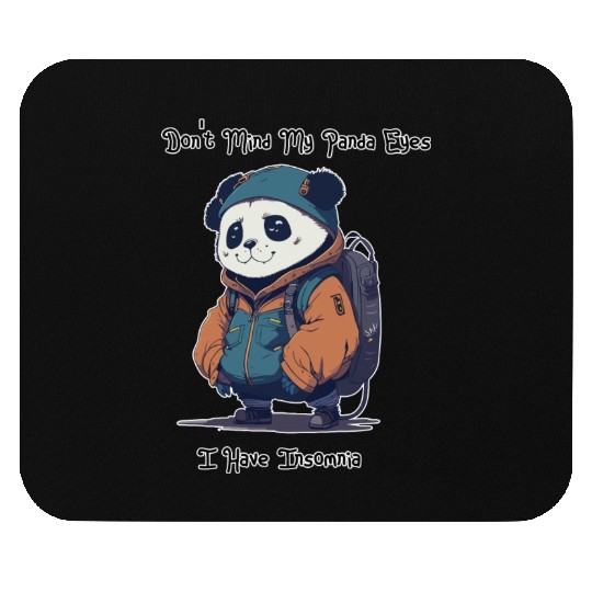 Insomnia Panda Mouse Pads