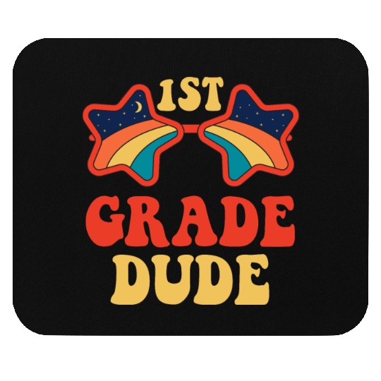 Kindergarten Teacher Funny Student 1st Graduation Mouse Pads