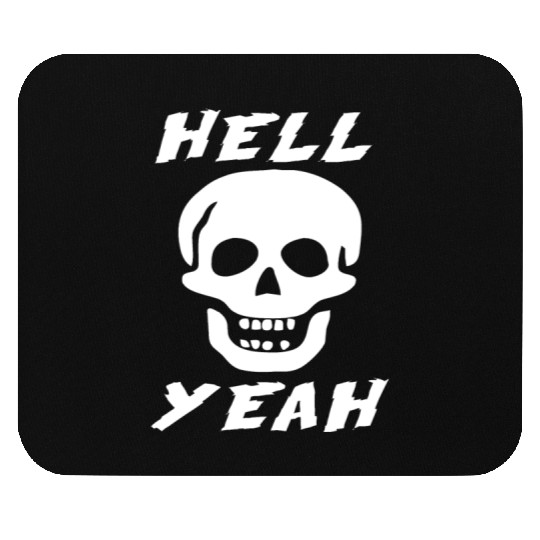Stone Cold skull hell yeah Mouse Pads