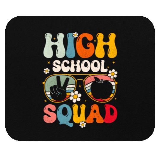High School Squad High Teacher Student Back To Sch Mouse Pads