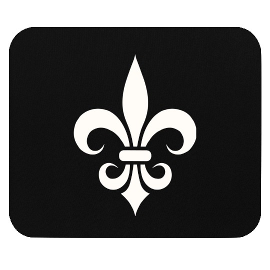French Lily Simple Mouse Pads