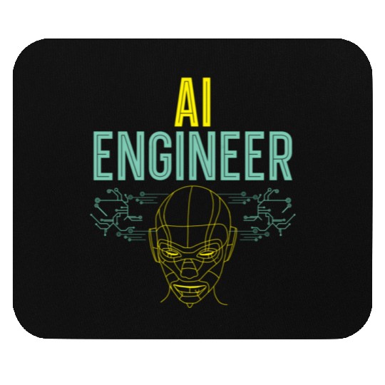 Ai Robot Ificial Intelligence Futuristic Technolog Mouse Pads