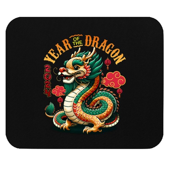 Dragon Year 2024 Embrace Lunar New Year Prosperity Mouse Pads