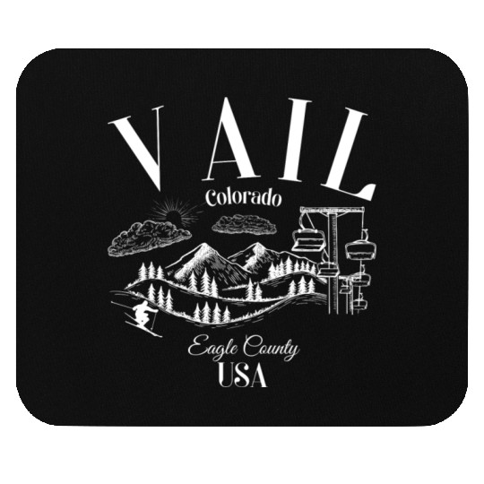 Vail Colorado Mouse Pads