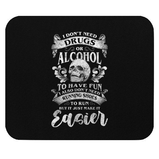 Withdrawal Dependent New Life Marijuana Mouse Pads