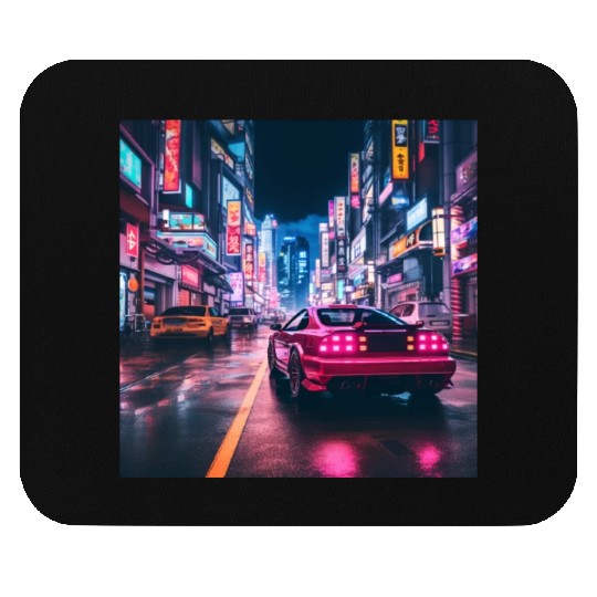 Vaporwave Tokyo Mouse Pads