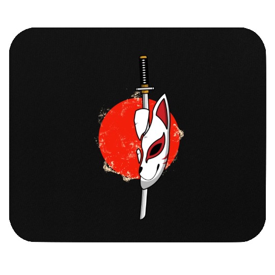 kawaii cat anime japanese retro men women kids Mouse Pads