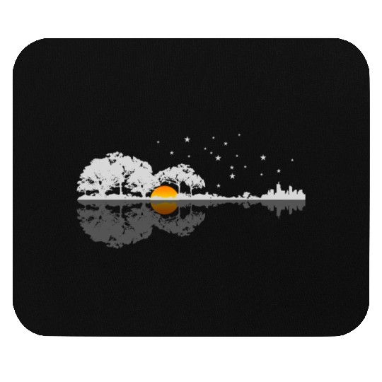 Guitar Player Gift Vintage Guitarist Mouse Pads