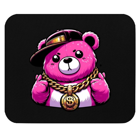 Hip-Hop Honeys: Bling Bear Edition Mouse Pads