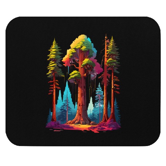 Redwood Forest - For Nature Lovers Mouse Pads
