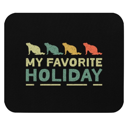 My Favorite Holiday Groundhog Day Mouse Pads