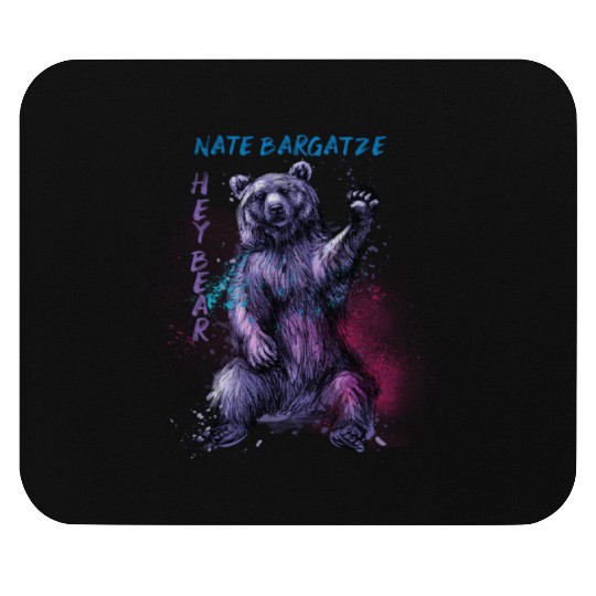 Hey Bear Painting Mouse Pads