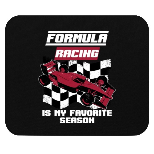 Formula Racing is My Favorite Season Vintage Mouse Pads