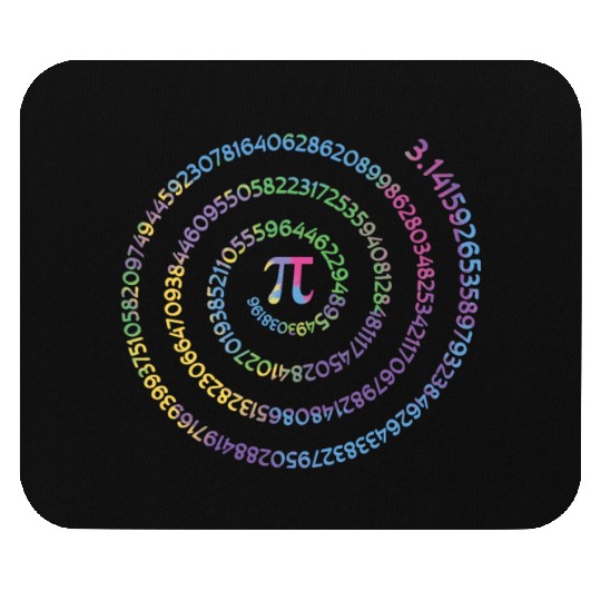 Pi Symbol Logo Funny Pi Day Math Equations Mouse Pads