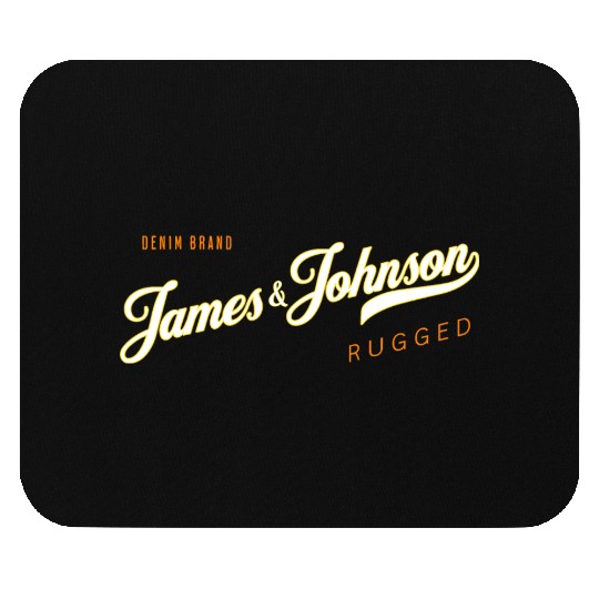 James & Johnson Denim Co Mouse Pads