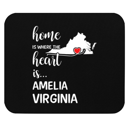 Amelia County Virginia Is Where My Heart Is Gift Mouse Pads