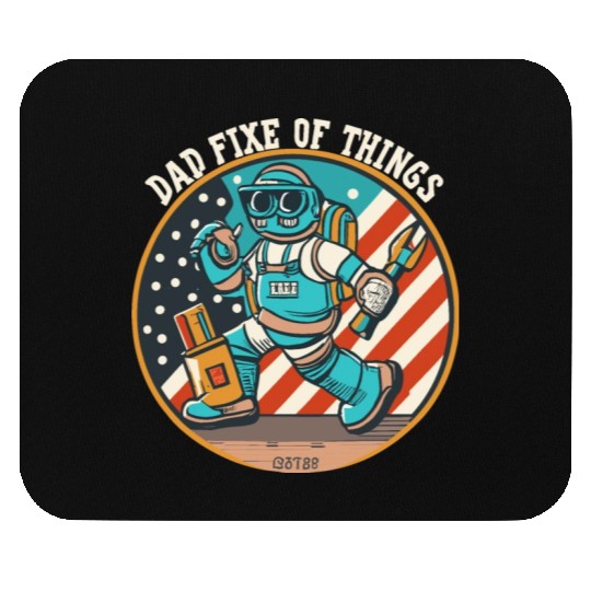 Dad Fixer of Things Mouse Pads