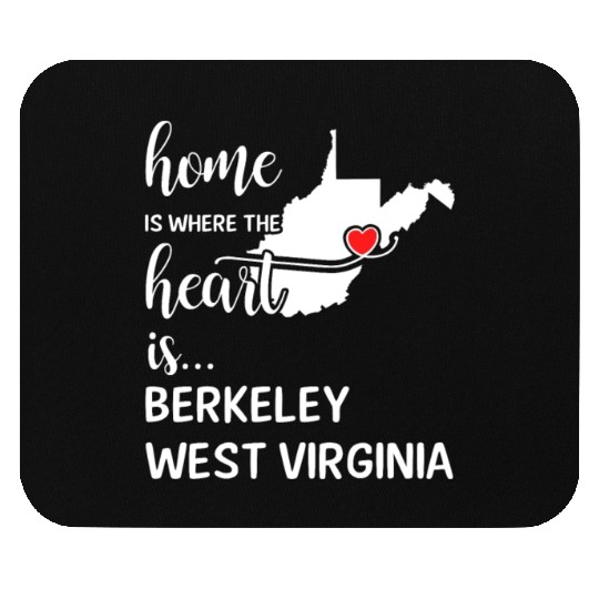 Berkeley County West Virginia Is Where My Heart Is Mouse Pads