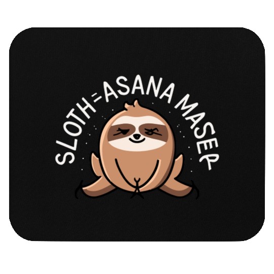 SLOTH ASANA MASTER Mouse Pads