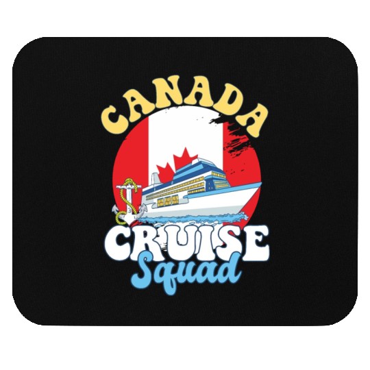 Canada Cruise Squad Family Vacation Trip Mouse Pads