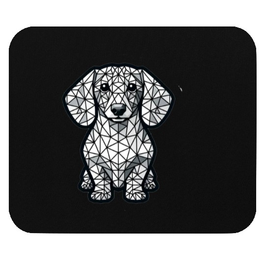 Harry the dachshund Mouse Pads