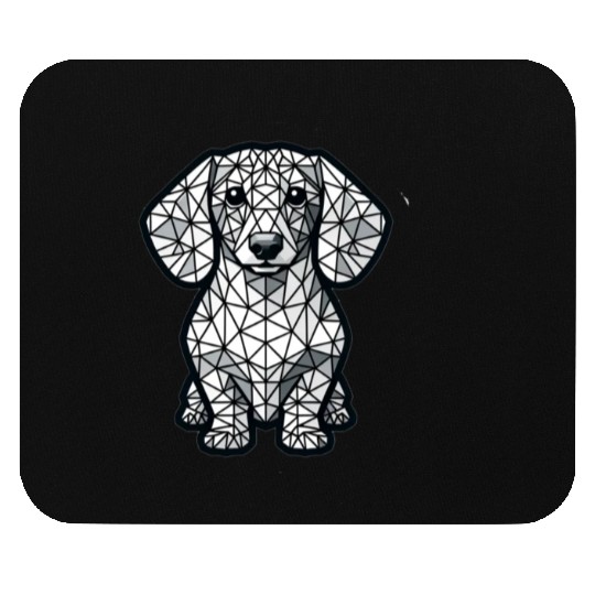 Harry the dachshund Mouse Pads