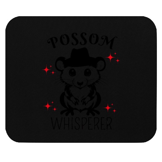 Opossum Possum Whisperer - I Love Possums Mouse Pads