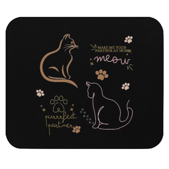 Cat lovers Mouse Pads