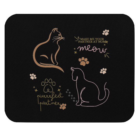 Cat lovers Mouse Pads