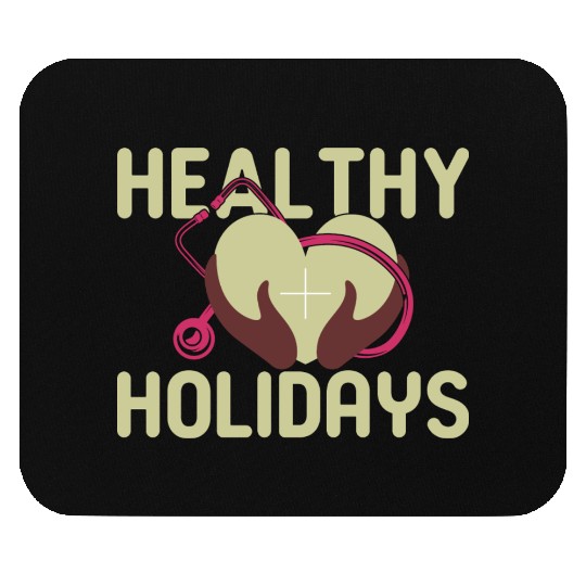Healthy Holidays Mouse Pads