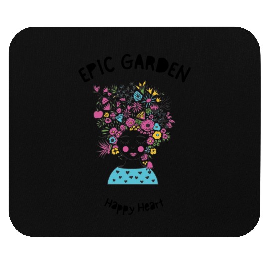 Epic Garden Happy Heart Mouse Pads