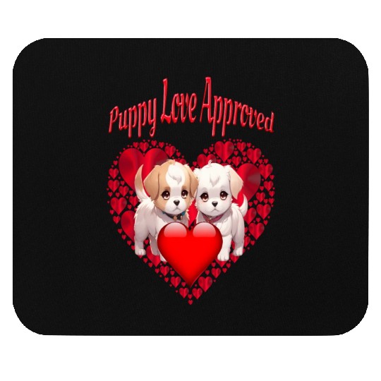 Puppy Love Approved Mouse Pads