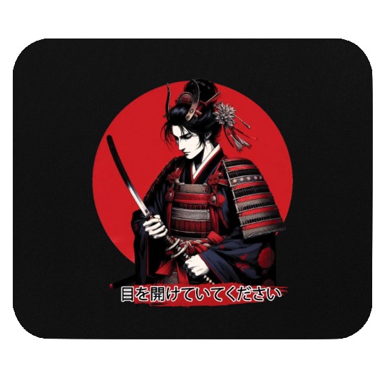 Samurai Warrior Mouse Pads