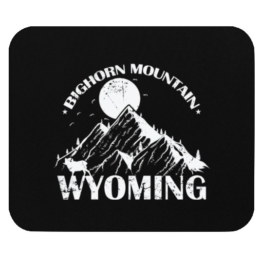 Bighorn Mountain Wyoming Montana USA Mouse Pads
